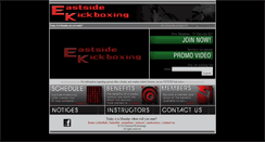 Desktop Screenshot of eastsidekickboxing.com